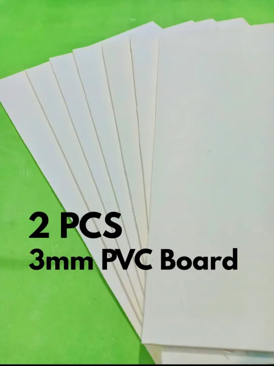 3mm PVC Board 2pcs – White/Blue/ | DIY Project, Box Making, Sign Board ...