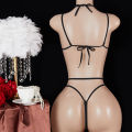 Black Crotchless Teddy Doll Sexy Lingerie Women Exotic Temptation Bodysuit Sex Underwear Open Bra Lace Backless Erotic Costumes. 