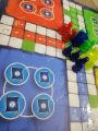2in1 ludo 4-6 player ludo with goti playing wooden board game for childern mind. 