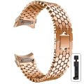 Quick Fit Stainless Steel No Gaps Band for Samsung Galaxy Watch 6 Classic 47mm 43mm 4 42 46mm 5 Pro 45mm 40 Mm 44mm Correa. 
