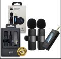 K35 Dual wireless microphone 3.5 mm supported for camera,sound card,smart phone.