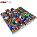 Car Graffiti Sticker Camouflage Cartoon Printed Self Adhesive Film Auto Motorcycle Color Change Skateboards Modification Films. 