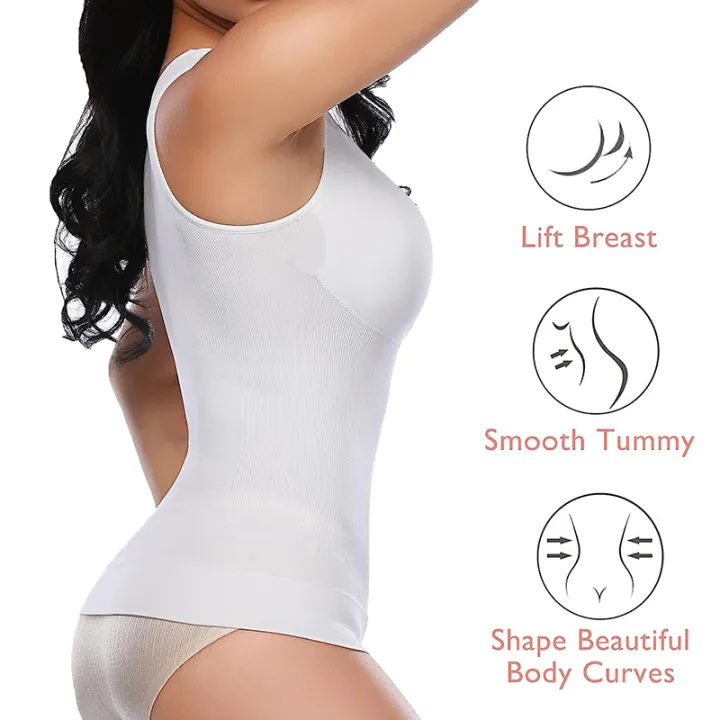 Women%20Tummy%20Control%20Tank%20Tops%20Slimming%20Body%20Shaper%20Waist%20Trainer%20Corset%20with%20Padded%20Bra%20Shaperwear%20Compression%20Camisole%20Vest%20-%20Image%205