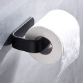 Self-adhesive Towel Rack Wall Mounted Bathroom Items Bathroom Towels Holder Hanger Without Punching Toilet Paper Holder.