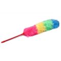 Beautiful Rainbow Feather Duster Cleaning Brush in Multi Colors. 