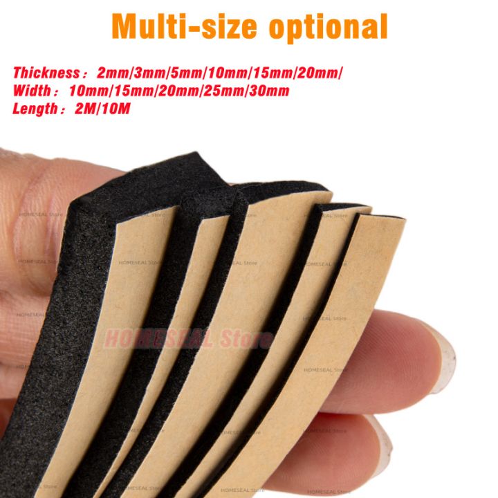 New%20Self%20Adhesive%20Sponge%20Seal%20Strip%20Thicken%20Black%20EPDM%20%20Single%20Sided%20Adhesive%20Soundproof%20Foam%20Anti-collision%20Seal%20Gasket%20-%20Image%202