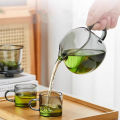 Glass Teapot With Infuser Borosilicate Glass Tea Kettle With Lid Dishwasher Stovetop Friendly Loose Leaf And Blooming Tea Maker. 
