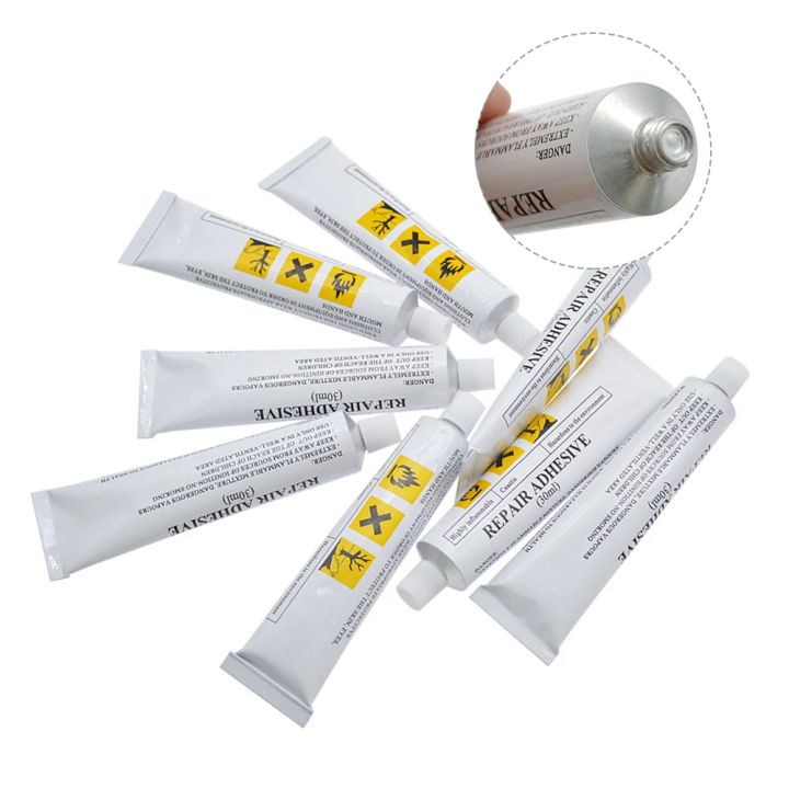 30ml/60ml Puncture Repair Patch Glue Repair Kit Waterproof PVC Inflatable Glue for PVC Boats Air Mattress Inflatable Toys