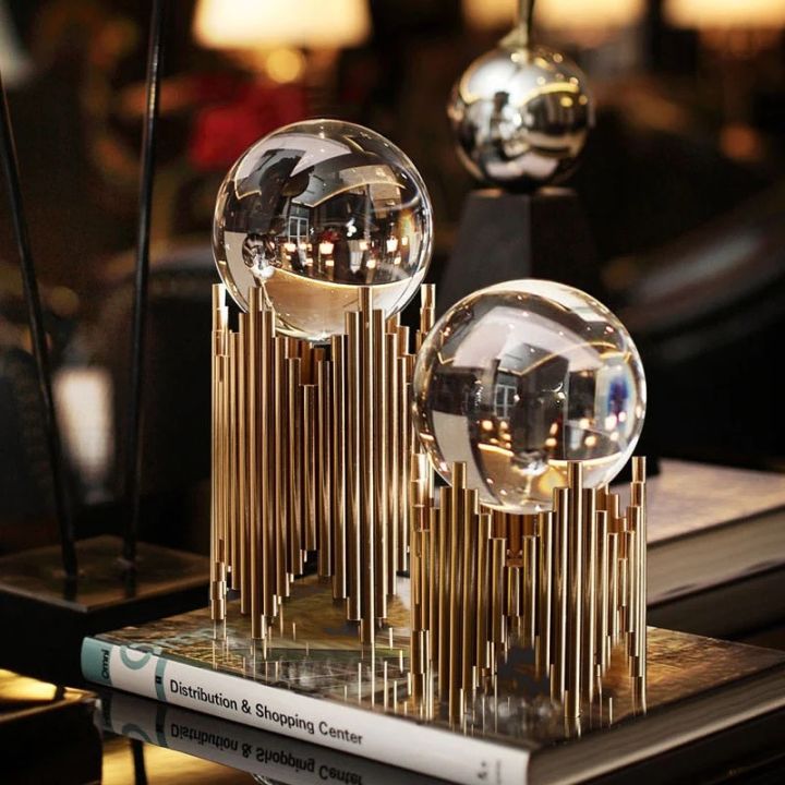 Luxury Crystal Ball Decoration - Luxury Home Decor - Nordic Decor