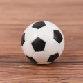 2pcs Black White Resin Football Table Soccer Table Ball Baby Foot Fussball 32mm.