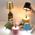 Wireless Wine Bottle Lamp Type-C Charging Touch Control Wine Bottle Light Dimming LED Table Lamp Bar Cafe Atmosphere Night Light.