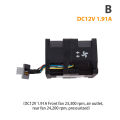 DC12V High-Speed Brushless Cooling Fan Violent Boost 4056 for Server Efficient Heat Dissipation.