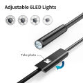 Endoscope Camera USB-C Borescope Inspection Camera with 6 LED Lights Flexible Waterproof Snake Camera for OTG Android Phone PC. 