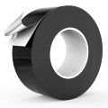 Aluminum Black Foil Tape, High Temp Heavy Duty Adhesive HVAC Sealing Hot Cold Air Duct Tape For Pipe Metal Repair. 