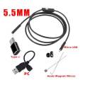 MM Class Endoscope Camera Flexible Waterproof Mini Industrial Endoscope Camera for Mobile Phone Adjustable. 