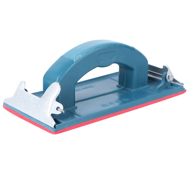 Polishing Tool Sandpaper Holder with Handle Handheld Burnishing Grip for Wall Wood Working Tools
