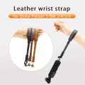 PU Leather Lanyard Rope Wrist Strap For  Osmo Mobile 4 3 Zhiyun Handheld Gimbal W 1/4 Screw For  Pocket 2 3 Accessories. 