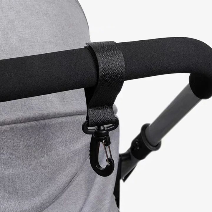 2-12Pcs Stroller Hook Organizer Clip Portable Lightweight Baby Buggy Hook 360 Degree Rotation Stroller Bag Holder Convenient
