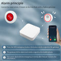 Tuya Smart ZigBee SOS Button Sensor Alarm Emergency Call Button For Kids Elderly Patient Tuya Smart Life App Remote Control. 