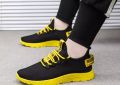 Sneakers: Colorful Lace-Up Lightweight Shoes for Men - Fashionable and Comfortable.