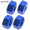 Metal 12mm Wheel Hex Hub Drive Adapters with Pins Screws for 1/10 Arrma Senton Granite Typhon Vorteks 3S Big Rock RC Car. 