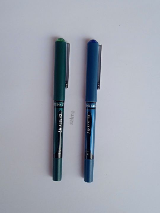 cherry -v7 free ink Roller pen blue ink (0.5mm)