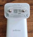 Infinix 33 watt Fast Charger Box Pulled adaptor with Cable Type C. 