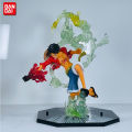 New One Piece Anime Figure Fire Fist Luffy Ace Sanji Battle Model Dolls PVC sabo Action Figurine Zoro Ghost Three-Knife Toys.