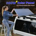 500W 12V Photovoltaic Solar Panel Power Bank Kit Fast Battery Charger 500W 100A Controller Solar Plate for Home Camping RV Car. 
