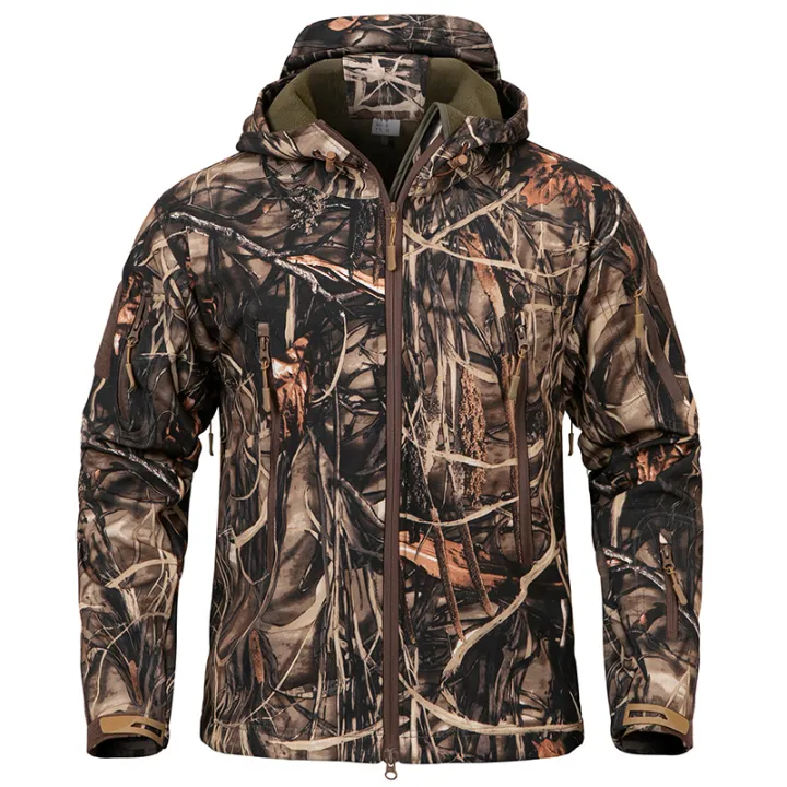 Men's%20Silent%20Soft%20Shell%20Camouflage%20Tactical%20Jacket%20Waterproof%20Warm%20Fleece%20Hunting%20Jackets%20Outdoor%20Hiking%20Fishing%20Hooded%20Coat%20-%20Image%203