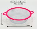 Stainless Steel Stainer With Handle. 