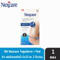 3m Nexcare Tegaderm+Pad A4 6X10Cm. Waterproof Wound Dressing Film with Absorbent Pad. 