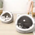 Cute Cat Bed for Indoor Small and Large Cats Dog Tent Soft Pet Kitten House Cozy Puppy Cushion. 