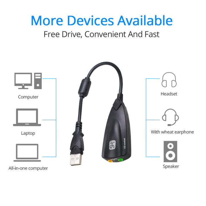 TISHRIC%20Promotion%205HV2%20External%20usb%20sound%20card%207.1%20with%203.5mm%20audio%20interface%20adapter%20for%20headphone%20speakers%20laptop%20Computer%20PC%20-%20Image%202