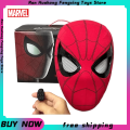 Mascara Spiderman Headgear Mask Cosplay Moving Eyes Electronic Mask Spider Man 1:1 Remote Control Elastic Toys Adults Kids Gift. 