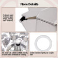 Aluminum Moka Pot Classic Stovetop Espresso Coffee Maker Coffee Kettle Tea Pot For Office Home Outdoor Camping Tableware. 