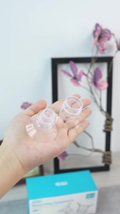MAMIJOY Silicone Flange Inserts for Breast Pumps Electric Breast Pumps Nipple Tunnel Narrow Connector 13/15/17/19/21/24mm Flange