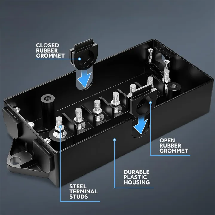 7-Way%20Trailer%20Junction%20Box%20Kit%20with%207%20Terminal%20Studs,%20Heavy-Duty%20Weatherproof%20Wiring%20Box%20for%20RV%20Camper%20Trailer%20Light%20Rewiring%20-%20Image%203