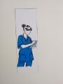 Medical student (a)  bookmarks - Pack of 4. 