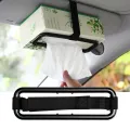 Car Tissue Rack Clip For Car Universal Sun Visor Napkin Box Seat Back Tissue Holder Auto Interior Elastic Hanging Paper Cover. 
