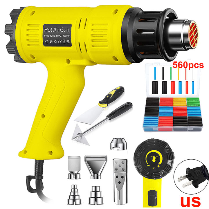 Industrial Heat Gun Hair dryer Construction 2000W Hot Air Gun Air dryer