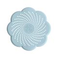 Flower Shape Silicone Floor Drain Cover Mesh Sink Strainer Anti-blocking Hair Clean Up Waste Catcher Kitchen Bathroom Accessory. 