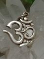 Silver Om Locket Unisex. 