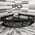 Bathroom Shelf Aluminum Alloy Shampoo Rack Makeup Storage Organizer Shower Shelf Bathroom Accessories No Drill Wall Corner Shelf.
