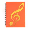 10 Page Non Reflective Adjustable Music Stand, A4 Multifunctional Music Clip. 