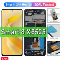 6.6'' LCD For Infinix Smart 8 Screen Replacement For Smart8 X6525 LCD Display Touch Screen Digitizer Assembly Replacement. 