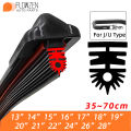 Car Wiper 11 Layers Front Windscreen Wiper Part Accessories J Hook Top Lock Pintab 14" 18" 20" 22" 24" 26".