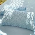 Milk Fleece Winter Thickened Pillowcase Bedding Coral Fleece Simple Luxury Winter Warm Soft Pillows Cover.