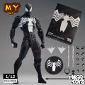 Mess Toys Spiderman Figure Black Suit Neighbor Symbiote MessToys Scarlet Neighbor Action Figure CT Toys Black Red Spider Man Toy. 