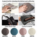 Super Absorbent Barista Bar Towel Coffee Machine Special Rag No Lint Square Towel Cleaning Cloth Coffee Machine Cleaning Towel. 